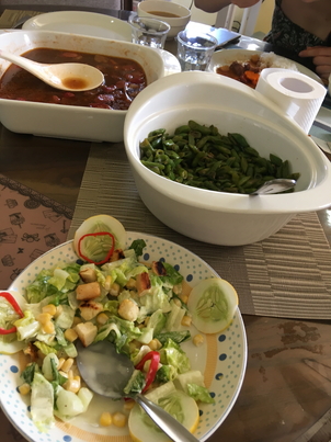 サラダ、炒め物