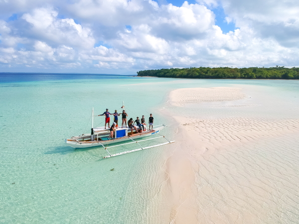 フィリピンの海